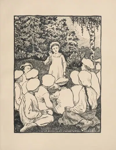 Юзики, Яшки и Франки Pl.07 by Януш Корчак, 1911 — digital art print download