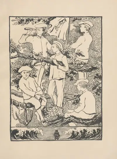 Ёжики, Яшки и Франки Пл.09 by Януш Корчак, 1911 — digital art print download
