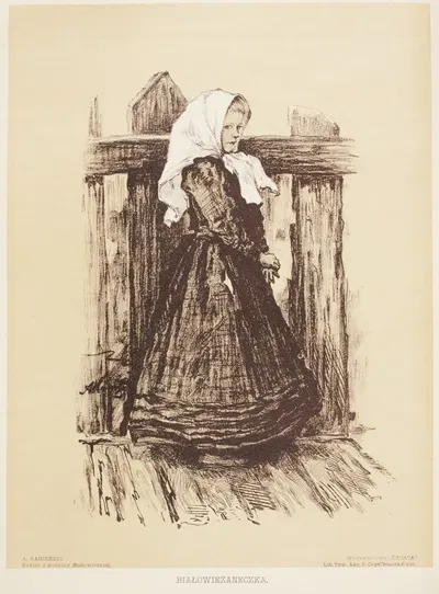 Беловежанечка by Антоний Каменьский, 1912 — digital art print download
