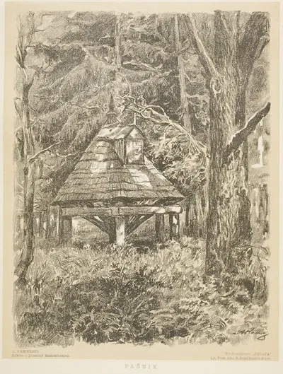 Пастбище by Антоний Каменьский, 1912 — digital art print download