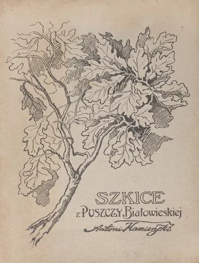 Эскизы из Беловежской пущи – Титульный лист by Антоний Каменьский, 1912 — digital art print download