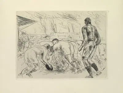 А. Дюноа де Сегонзак – Сражение by Поль Валери, 1927 — digital art print download