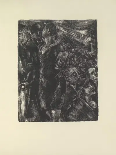 Л.-А. Моро – В кино by Поль Валери, 1927 — digital art print download