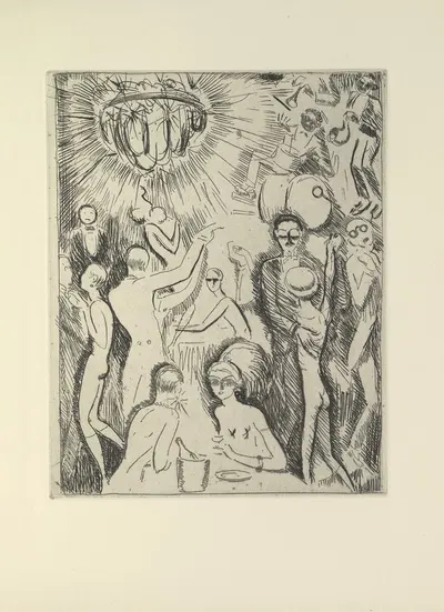 Ван Доген – Ночная коробка by Поль Валери, 1927 — digital art print download