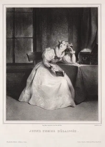 Reverie by Achille Devéria — digital art print download