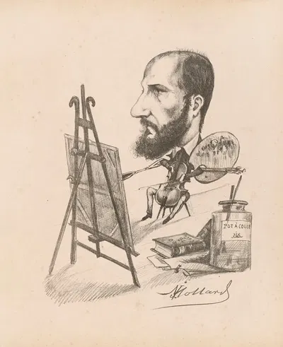 Жозеф Моллар by Жозеф Моллар, 1869 — digital art print download