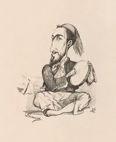 Рауль Пюнан by Жозеф Моллар, 1869 — digital art print download