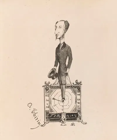Альбер Тирион-Монтабан by Жозеф Моллар, 1869 — digital art print download