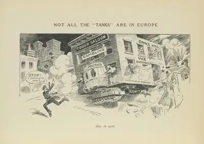 Не все "Танки" находятся в Европе by Лютер Дэниелс Брэдли, 1916 — digital art print download