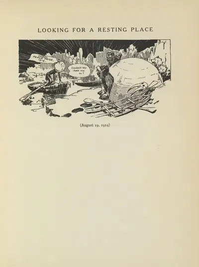 В поисках места для отдыха by Лютер Дэниелс Брэдли, 1914 — digital art print download