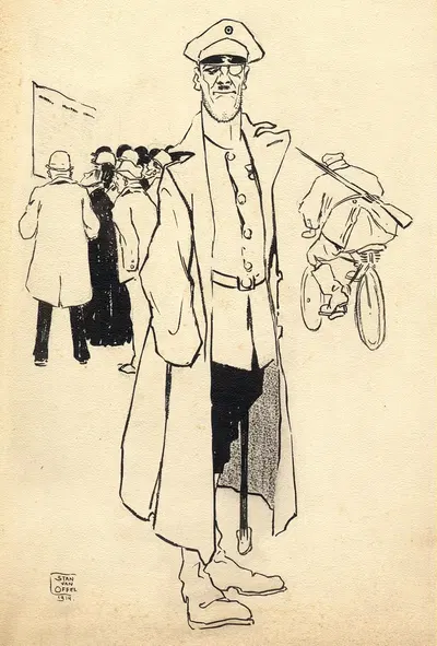Proclamatie by Constant van Offel, 1914 — digital art print download