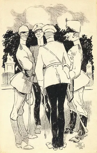 Vrouwelijk element by Constant van Offel, 1914 — digital art print download