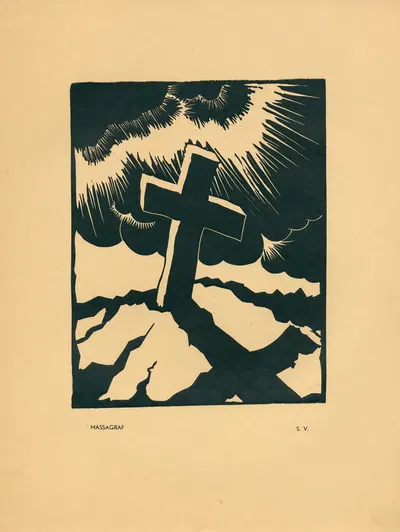 Massagraf by Jean B. Vansteyvoort, 1950 — digital art print download