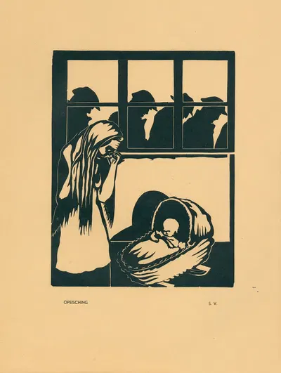 Опайшинг by Жан Б. Ванстейворт, 1950 — digital art print download