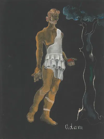 Адам by Лон Ландау, 1937 — digital art print download
