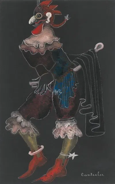 Кантеклер, петух by Лон Ландау, 1938 — digital art print download