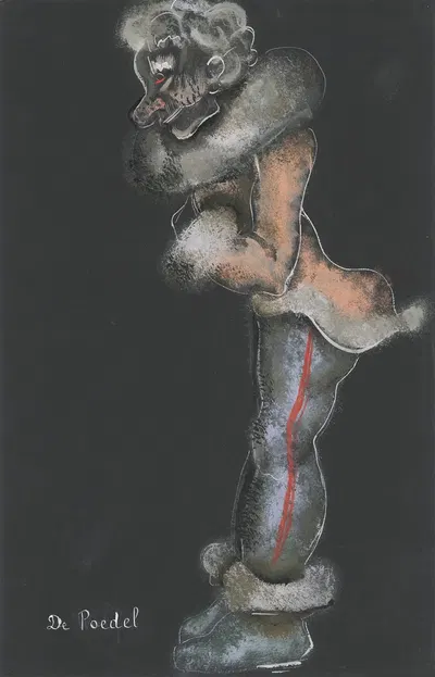 Куртуа, де Пудель by Лон Ландау, 1938 — digital art print download