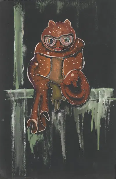 Сова by Лон Ландау, 1938 — digital art print download