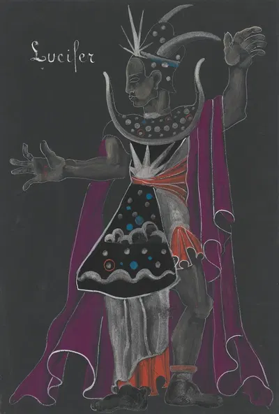 Люцифер by Лон Ландау, 1937 — digital art print download