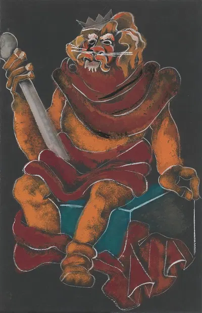 Нобель, де Лёйв by Лон Ландау, 1938 — digital art print download