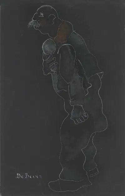 Панзер, де Бевер by Лон Ландау, 1938 — digital art print download