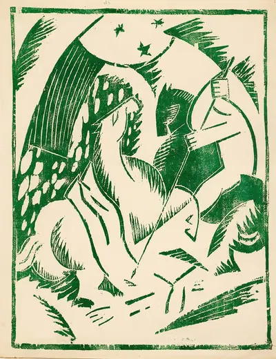 Voina (War) III – Otryvok iz gazetnago soobschcheniia (Extrait d’un bulletin de journal) by Olga Rozanova, 1915-1916 —…