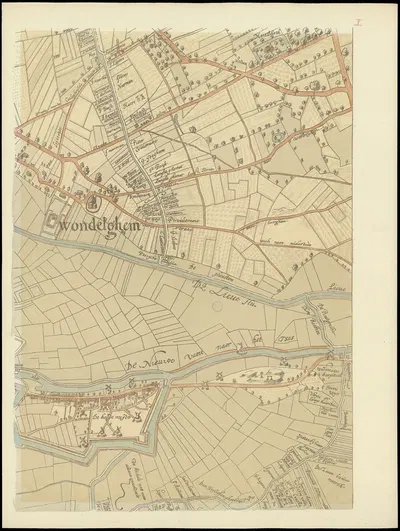 Карты Гента, нарисованные в 1619 году геодезистом Жаком Хоренбольтом Pl.02 by Арман Хайнс, 1900 — digital art print download