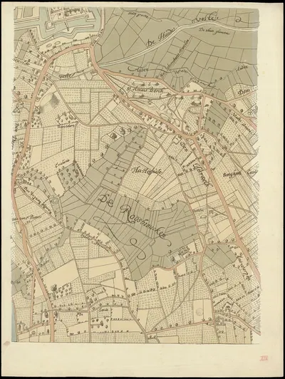 Карты Гента, нарисованные в 1619 году геодезистом Жаком Хоренбольтом Пл.06 by Арман Хайнс, 1900 — digital art print download