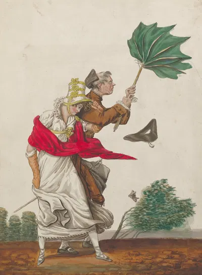 Порыв ветра by Карл Верне, 1816 — digital art print download