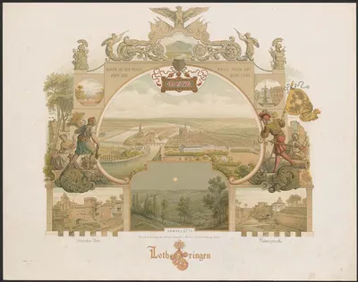 Lothringen by Caspar Scheuren, 1880-1883 — digital art print download