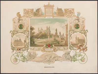 Wonnegau by Caspar Scheuren, 1880-1883 — digital art print download