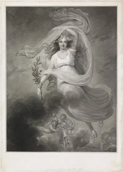 Аллегория на мир в Амьене by Кристиаан Йоси, 1802 — digital art print download