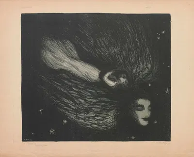 Химера by Эмиль Рудольф Вайс, 1899 — digital art print download