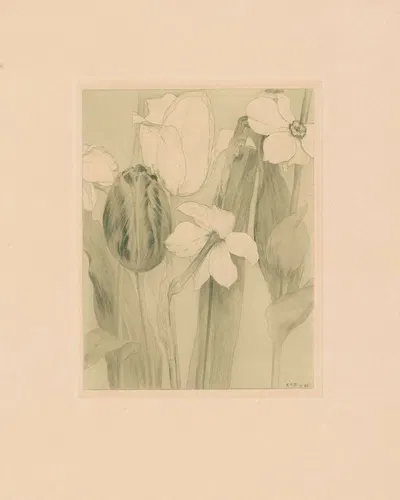 Пара цветов by Эмиль Рудольф Вайс, 1898 — digital art print download