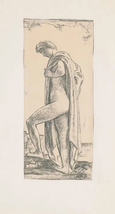 После купания by Эмиль Рудольф Вайс, 1916 — digital art print download