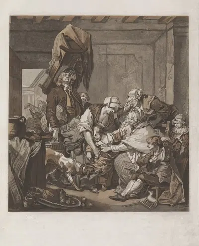 Предвзятость детства by Франсуа-Филипп Шарпентье, 1779 — digital art print download