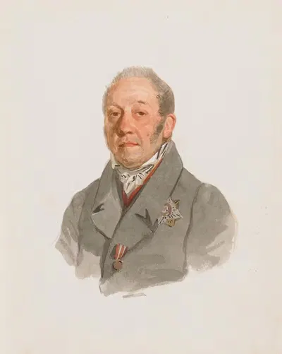 Портрет доктора Лейтона by Генри Бонавентюр Моньё, c. 1840 — digital art print download
