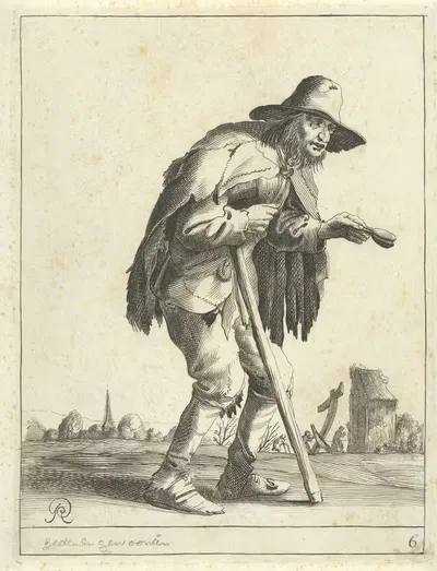 Мелацце бедняк by Питер Янсз. Кваст, 1638-1652 — digital art print download