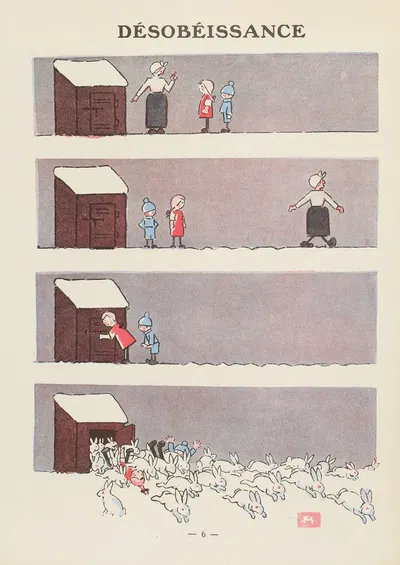 Неповиновение. by Андре Эле, 1924 — digital art print download