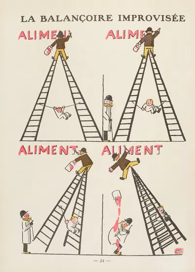 Импровизированные качели by Андре Эле, 1924 — digital art print download