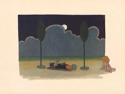 Коробка с игрушками – балет для детей, пл. 09 by Андре Эле, 1913 — digital art print download