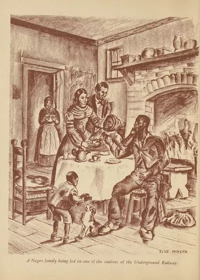 Наш негр-брат Пл.03 by Элси Макиан, 1945 — digital art print download