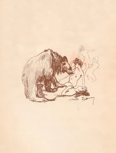 Cirque Molier 1910 – Programme by Ernest Thelem, 1910 — digital art print download