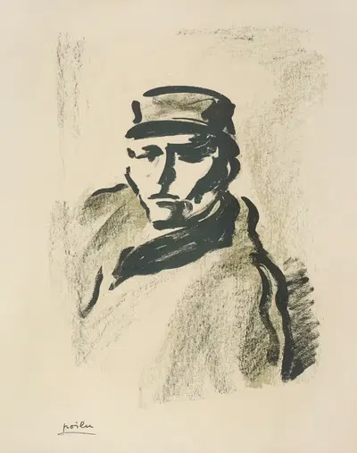 Au Camp Pl.02 by Henri Bing, 1917 — digital art print download