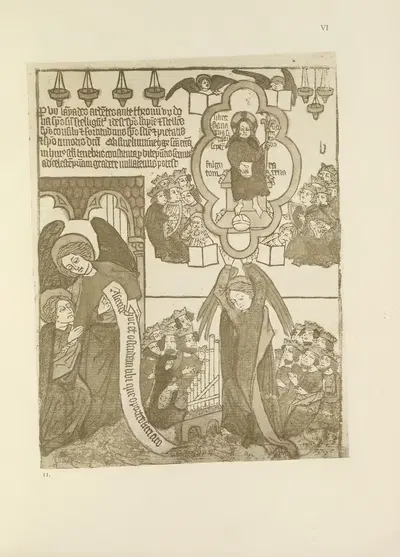 Die Apokalypse Pl.06 by Paul Kristeller, 1916 — digital art print download