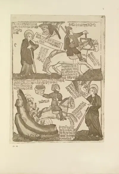 Die Apokalypse Pl.10 by Paul Kristeller, 1916 — digital art print download