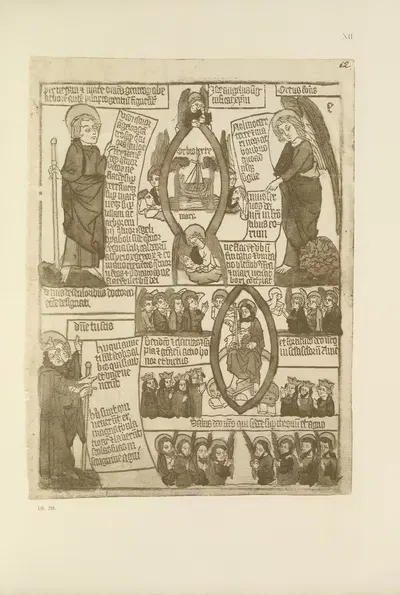 Die Apokalypse Pl.12 by Paul Kristeller, 1916 — digital art print download