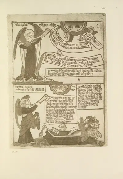 Die Apokalypse Pl.14 by Paul Kristeller, 1916 — digital art print download