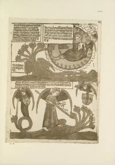 Die Apokalypse Pl.24 by Paul Kristeller, 1916 — digital art print download