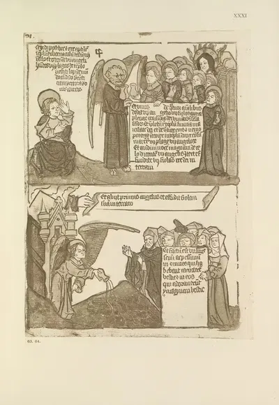 Die Apokalypse Pl.31 by Paul Kristeller, 1916 — digital art print download